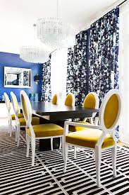 Home Glamourous Dining Room Fabric Dining Chairs Yellow Dining Room