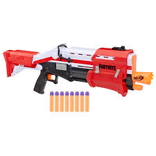Hasbro isn't done riding the fortnite bandwagon now that its themed nerf guns are here in earnest. Nerf Fortnite Ts Nerf Pump Action Dart Blaster With 8 Nerf Mega Darts Walmart Com Walmart Com