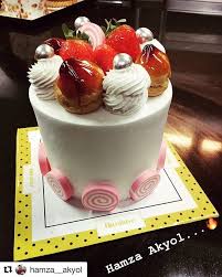 Repost Hamza Akyol Cake Chocolate Strawberry Valentine Valentines Valentinesday Amour Valentineschocolateyour Photo Fun Desserts Desserts Baking