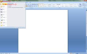 Membuat Dokumen Baru Pada Microsoft Word 2007 Mas Tono