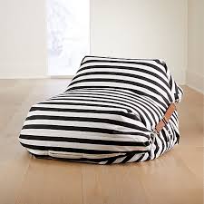 adjustable black and white stripe bean bag chair reviews crate and barrel bean bag chair bean bag chair kids bean bag bed
