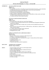 As a financial administrator, you will be part of team that is responsible for the full collections/debtors function, including invoicing, payment allocations, bank reconciliation, debtors follow ups as well as preparation of management reports as required. Finance Admin Resume Samples Velvet Jobs