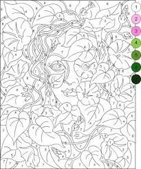 Color by number coloring pages for adults png images background ,and download free photo png stock pictures and transparent background with high quality; Pin On Color By Number