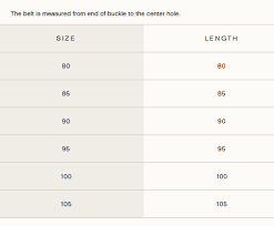 How to measure belt size and belt size chart for both men and women. How Do I Find Out My Belt Size Tiger Of Sweden