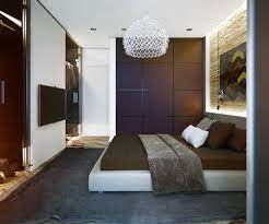 Bedroom modern apartment interior design. Modern Apartment Bedroom Design Novocom Top