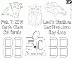 Ranking broncos helmets present proposed post denver helmet coloring page. Super Bowl 2016 Panthers Vs Broncos Coloring Page Printable Game