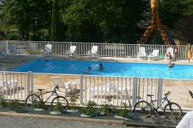 Campsite France Normandy Heated Swimming Pool Á Les Chevaliers De Malte Manche