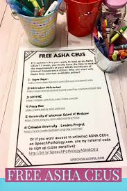 This program is offered for 0.2 asha ceus intermediate level; Intense Type A Slp Summer Ceu Opportunities Speech Is Beautiful Speech Language Therapy Speech Therapy Games Speech Therapy Resources