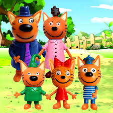 5pcs Set Russian Three Happy Cats Kid E Cats Cookie Candy And Pudding Action Figures Toy Christmas Gift Doll For Kids Action Toy Figures Aliexpress