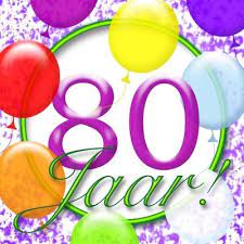 80 Jaar Ballonnen Deze Kaart Is Ontworpen Door Rien Bijl Verjaardag Kaarten 80ste Verjaardag Speciale Verjaardag