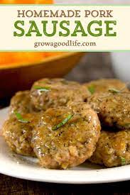 Homemade Breakfast Sausage Recipe Recipe Homemade Breakfast Sausage Homemade Breakfast Sausage Recipe Pork Sausage Recipes