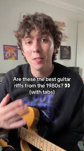 Best Guitar Riffs of the 1980s: A Musical Journey 🎸