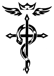 Flamel S Cross Tatuagem Alquimia Tatuagens De Anime Tatuagem