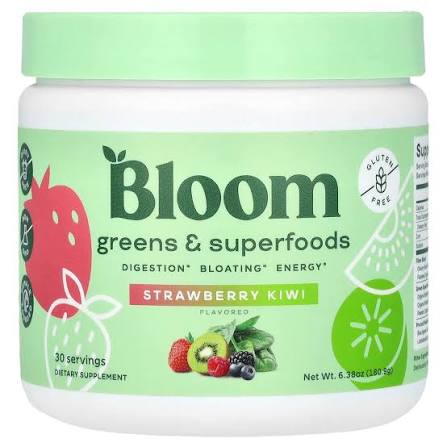 Greens & Superfoods, Strawberry Kiwi, 6.38 oz (180.9 g)