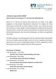 Commerzbank is the first german bank launching an innovative new security process, phototan, in online banking. Unsere Preise Aachener Bank Eg