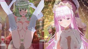 GUMI＆ルカ】恋人たちのクリスマス・セックス of the world｜俺の3Dエロ動画