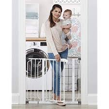 Amazon Com Regalo Easy Step 38 5 Inch Extra Wide Walk Thru Baby Gate Includes 6 Inch Extension Kit 4 Pack Pressure Mount Kit 4 Pack Wall Cups And Mounting Kit Baby