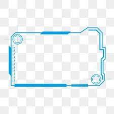 Minimalistic Line Blue Futuristic Technology Border Box Dialog Element Technology Border Blue Border Simple Png Transparent Clipart Image And Psd File For Fr Clipart Design Abstract Lines Graphic Design Background Templates