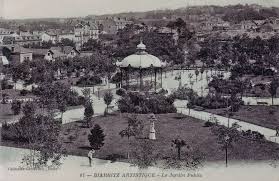 Jardin Public Jardin Public Biarritz Carte Postale