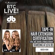 \u003cp\u003ethis new replacement tape includes an enhanced formulation for faster, easier removal. Tape In Extensions 101 Installation Business Maintenance Tips Behindthechair Com Donna Bella Hair