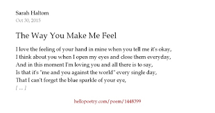 The Way I Feel About You Poems