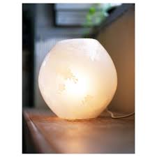 Knubbig Table Lamp With Led Bulb Cherry Blossoms White Ikea In 2021 Table Lamp Lamp Clear Light Bulbs