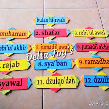 Check spelling or type a new query. Jual Hiasan Dinding Gantung Ruang Bulan Hijriyah Kelas Paud Tk Kamar Ana Kab Semarang Delta Toys Tokopedia