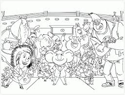 Coloring pages of the movie sing, from the makers of despicable me and the minions.in a world of animals, optimistic koala buster moon owns a music theater, having. Sing To Print Sing Kids Coloring Pages