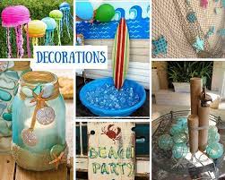 Cute decorations for your birthday party to set the summer theme; Beach Party Ideas For Kids Summer Party Ideas At Birthday In A Box