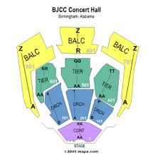 Bjcc Concert Hall Seat Map Jedibrasil Com