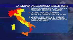 I divieti e le restrizioni legati alle misure sul coronavirus nei territori in zona arancione rafforzata principalmente vengono sospese le lezioni in presenza per tutte. Coronavirus Zona Arancione Da Oggi Nuove Misure Per 5 Regioni Altre 4 A Rischio Rai News