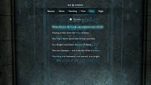 Restore Poem Cirith Ungol S Ithildin Door Middle Earth Shadow Of War Auluftwaffles Com Short Video Game Guides