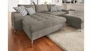 Places Of Style Ecksofa Costello Incl Sitztiefenverstellung Und Armlehnfunktion Federkern Wahlweise Mit Bettfunktion Und Bettkasten Incl 3 Nierenkissen Big Sofas Sectional Couch Furniture