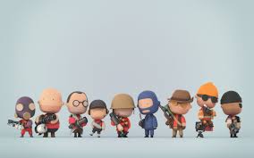 Heavy Tf2 Engineer Tf2 Pyro Tf2 Spy Tf2 Scout Tf2 Medic Tf2 Sentry Tf2 Demoman Tf2 Team Fortress 2 Team Fortress 2 Soldier Character Illustration 3d Character