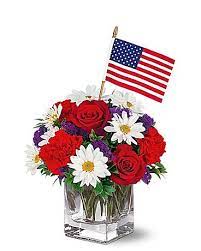 Whether you're throwing your own party to celebrate or searching for a patriotic host gift, our truly original red, white, and blue flowers, 4th of july wreaths and centerpieces, gourmet treats, and other. Freedom Bouquet By Teleflora In Lac La Biche Ab Reminiscence Flowers