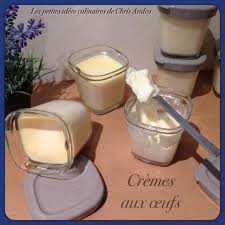 Cremes Aux Oeufs Legeres A La Multi Delices Seb Les Petites Idees Culinaires De Chris Creme Aux Oeufs Recette Yaourt Avec Yaourtiere Recette Creme Aux Oeufs