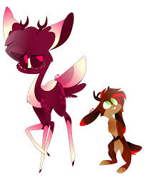 Deer And Jackalope By Palettepainter Hotel Art Cartoon Art Furry Drawing
