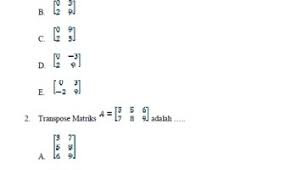 Soal Matematika Ips Kelas Xii 3 Sma Dan Cara Penyelesaiannya Soalujian Net