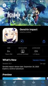 Genshin Impact Available For Preload Iosgaming