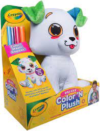 Stuffed animals are popular with kids of all ages, so it is important to know how to properly clean them. Amazon Com Crayola Deluxe Color N Plush Puppy 10 Stuffed Animal Draw Wash Reuse With 2 Ultra Clean Washable Fine Line Markers 1 Ultra Clean Washable Broad Line Marker 1 Washable Stamp Marker