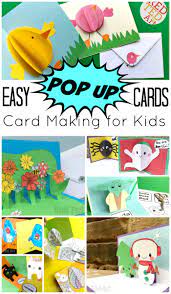 You can use either white card stock or ivory card stock to print the cover. Easy Pop Up Card How To Projects Red Ted Art Make Crafting With Kids Easy Fun