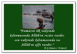 Namazla Ilgili Hikaye Gonullere