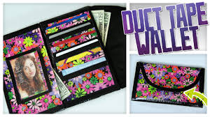 Cut that strip in half lengthwise. Diy Duct Tape Wallet Clutch Do It Gurl Youtube
