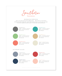 Brand Reveal Southern Hostess Alliemarie Design Create Color Palette Brand Color Palette Brand Colour Schemes
