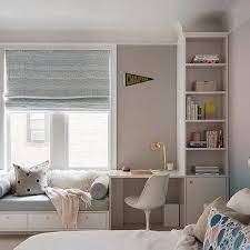 Built In Desk Under Window Design Ideas