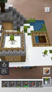 Upon death, the melon golem drops snowballs. Minecraft Earth On Twitter The Melon Golem On Top Of The House Is An Excellent De Turret Get It Because The Melon Golem Spits Seeds Like A Turret Do You Like My Joke 10
