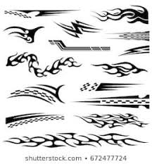 Black And White Vector Sticker Vehicle Graphics Images Stock Photos Vectors Shutterstock Car Graphics Car Sticker Design Car Graphics Decals
