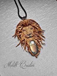 King Lion Pendant Spirit Animal Lion Jewelry Lion Necklace Etsy Lion Pendant Spirit Animal Lion Necklace