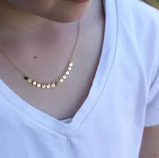 Multi Mini Disc Necklace