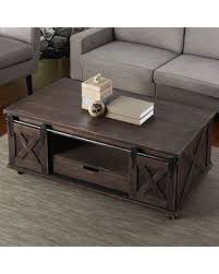 Paid over $600, $300 obo dimensions 48 l x 28 w x 19.5 h. Amazing Deal On Gracie Oaks Magnus Wheel Coffee Table W Storage Wood Solid Wood In Dark Brown Size 47 L X 24 W X 18 H Wayfair